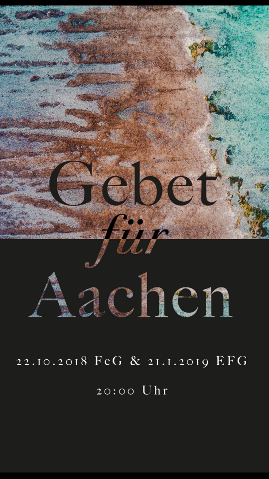 Gebet für Aachen - Gebetstreffen - Aachen