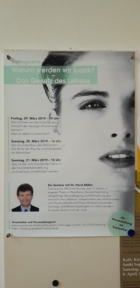 Warum werde ich krank? -- Das Gesetz des Lebens - Sonstiges - Hamburg