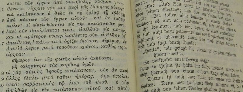 STA: Adventisten, Sabbat, Bibel, Theologie